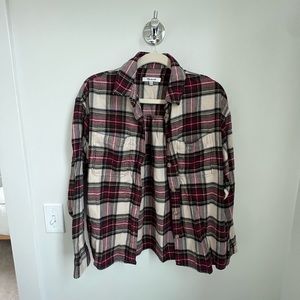EUC Madewell flannel size XS